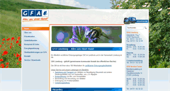 Desktop Screenshot of gfa-lueneburg.de